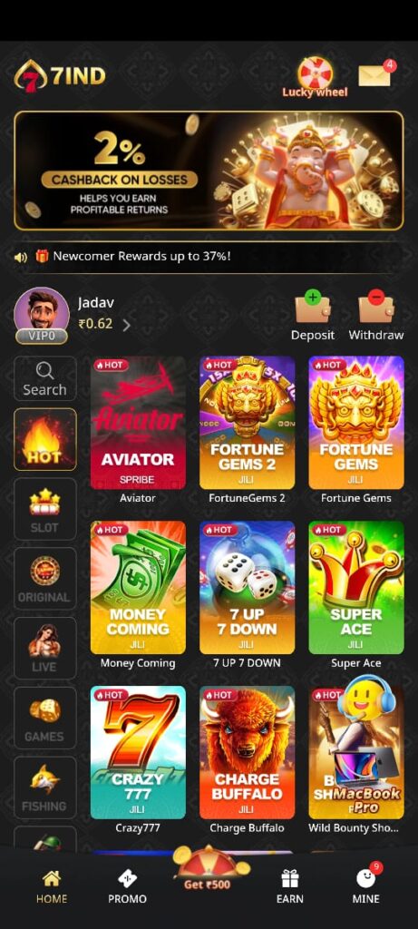 7IND gAME SLOT ALL GAME